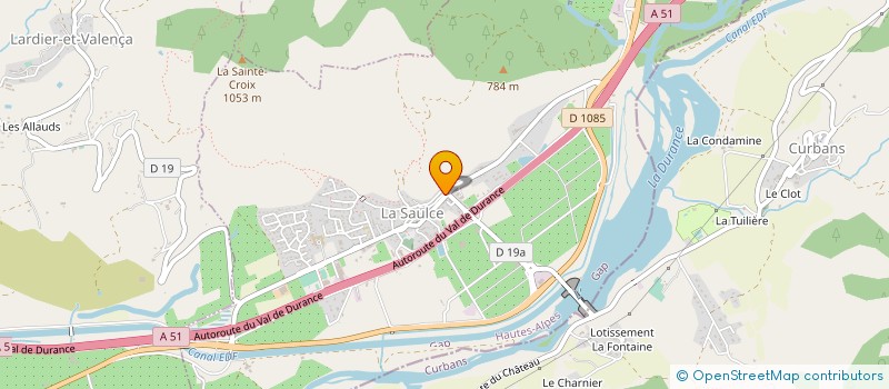 localisation de l'entreprise MONSIEUR ARTHUR REGORD  ORPIERRE