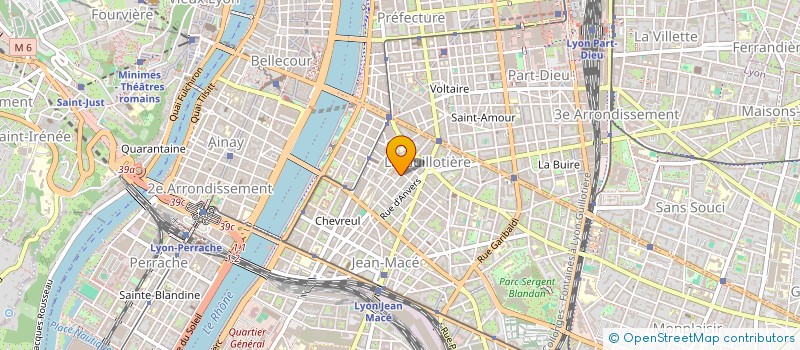 localisation de l'entreprise MONSIEUR ARTHUR REILLI  LYON 7EME