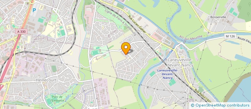 localisation de l'entreprise MONSIEUR ARTHUR RENNESSON  LANEUVEVILLE-DEVANT-NANCY