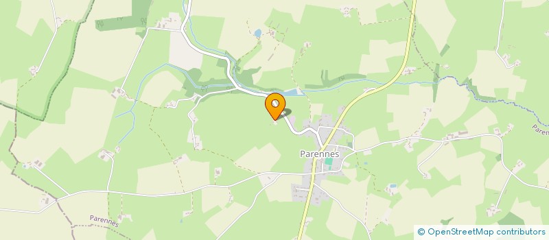 localisation de l'entreprise MONSIEUR ARTHUR REVAULT  PARENNES