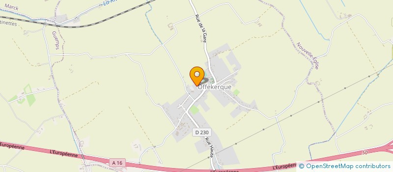 localisation de l'entreprise MONSIEUR ARTHUR ROBE  OFFEKERQUE