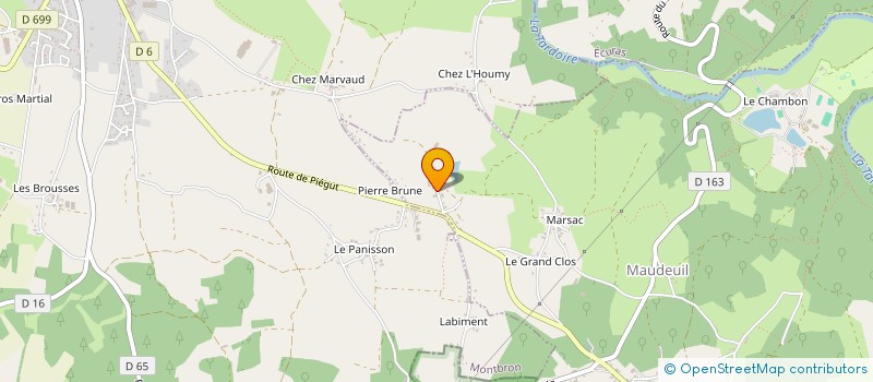 localisation de l'entreprise MONSIEUR ARTHUR ROBERT RHODEN  MONTBRON