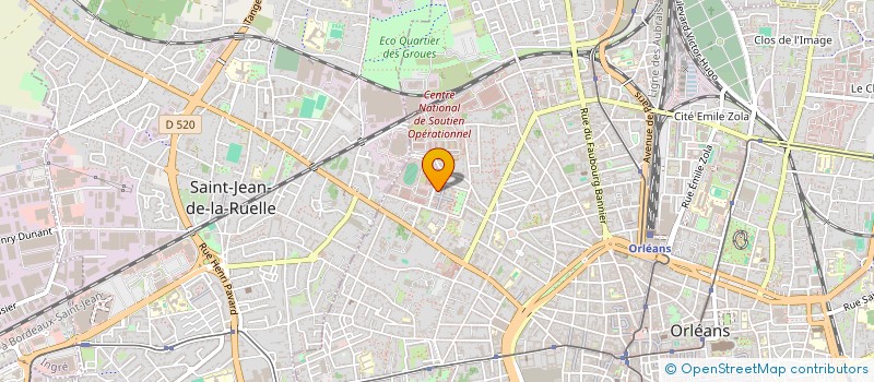 localisation de l'entreprise MONSIEUR ARTHUR RODRIGUEZ à ORLEANS