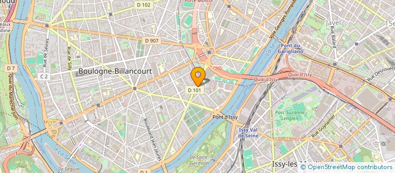 localisation de l'entreprise MONSIEUR ARTHUR ROGER à BOULOGNE-BILLANCOURT