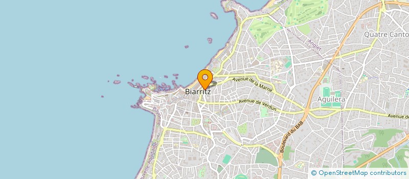 localisation de l'entreprise MONSIEUR ARTHUR ROMAIN  BIARRITZ