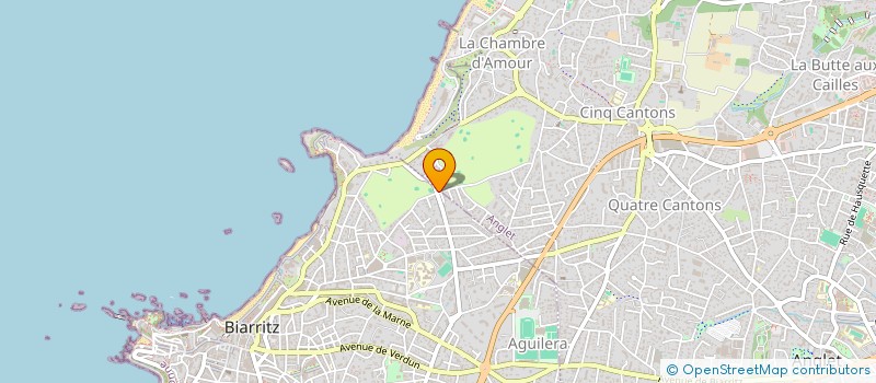 localisation de l'entreprise MONSIEUR ARTHUR ROUSSEAU à BIARRITZ