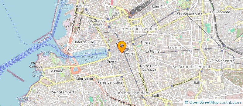 localisation de l'entreprise MONSIEUR ARTHUR ROUZOUL à MARSEILLE