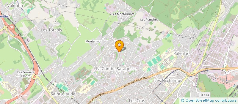 localisation de l'entreprise MONSIEUR ARTHUR ROY  BESANCON