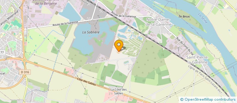 localisation de l'entreprise MONSIEUR ARTHUR SABLONS  GAILLON