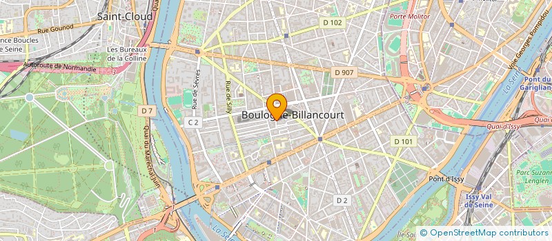 localisation de l'entreprise MONSIEUR ARTHUR SAMAMA à BOULOGNE-BILLANCOURT