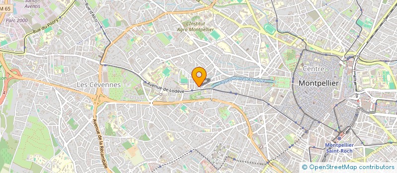 localisation de l'entreprise MONSIEUR ARTHUR SAMOREAU  MONTPELLIER