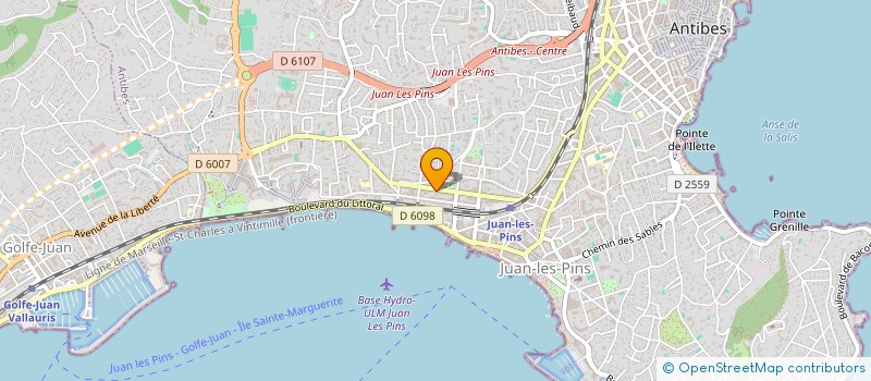 localisation de l'entreprise MONSIEUR ARTHUR SARKISSIAN à ANTIBES