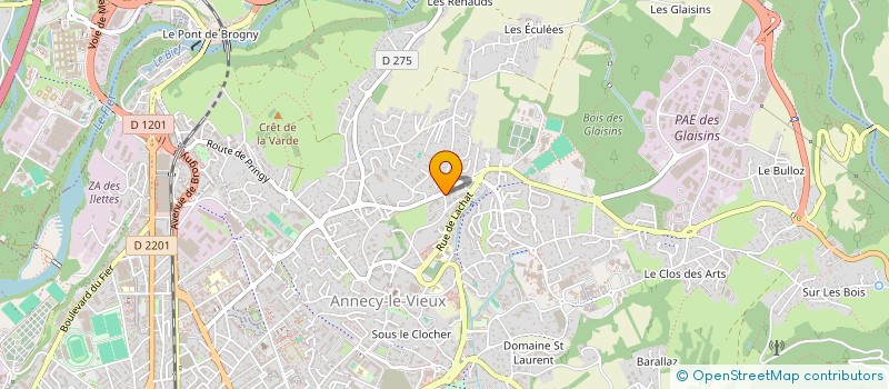 localisation de l'entreprise MONSIEUR ARTHUR SCHILLER à ANNECY