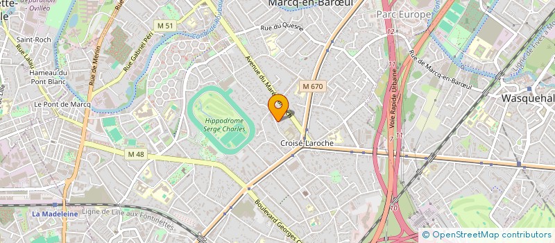 localisation de l'entreprise MONSIEUR ARTHUR SEFF  MARCQ-EN-BARUL