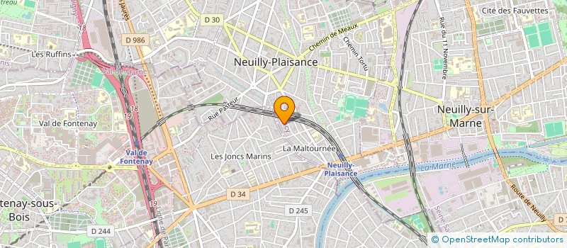 localisation de l'entreprise MONSIEUR ARTHUR SEGUIN à NEUILLY-PLAISANCE