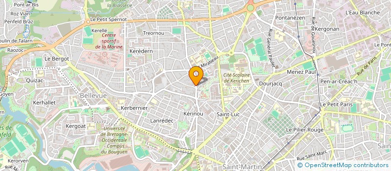 localisation de l'entreprise MONSIEUR ARTHUR SIBERIL à BREST