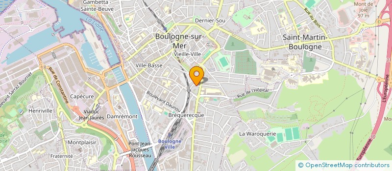 localisation de l'entreprise MONSIEUR ARTHUR SOARES à BOULOGNE-SUR-MER