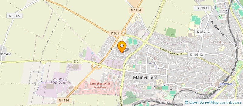 localisation de l'entreprise MONSIEUR ARTHUR SOLLO ETOUNDI à MAINVILLIERS