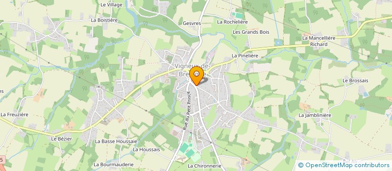 localisation de l'entreprise MONSIEUR ARTHUR SORIN  VIGNEUX-DE-BRETAGNE