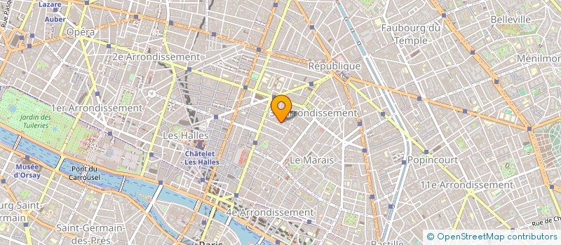 localisation de l'entreprise MONSIEUR ARTHUR SSEVERYNS  PARIS