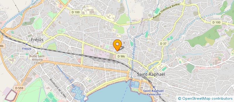 localisation de l'entreprise MONSIEUR ARTHUR STUPURAK à FREJUS