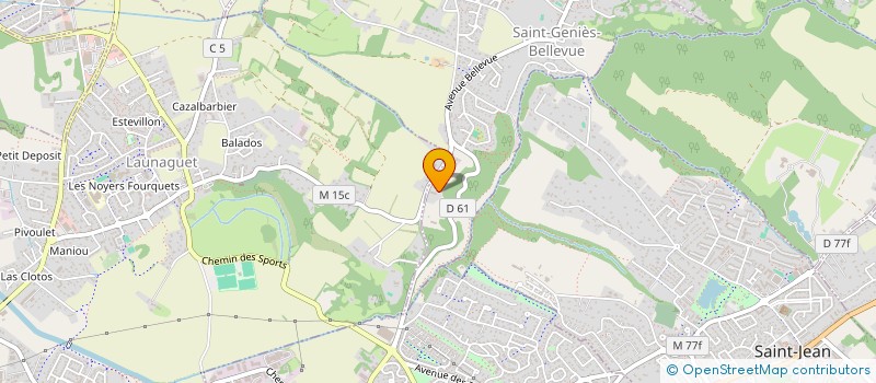 localisation de l'entreprise MONSIEUR ARTHUR SUC  ST GENIES BELLEVUE