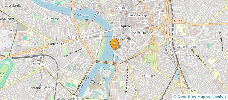 localisation de l'entreprise MONSIEUR ARTHUR SUDRE  TOULOUSE