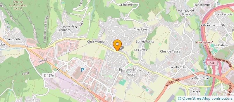 localisation de l'entreprise MONSIEUR ARTHUR SZADECZKI  LE GRAND-BORNAND