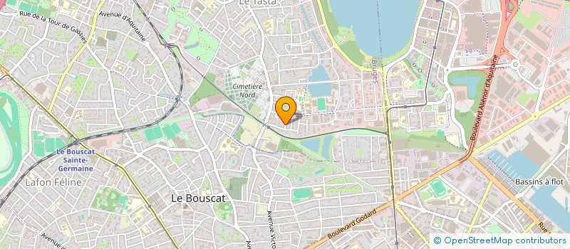 localisation de l'entreprise MONSIEUR ARTHUR TEISSEIRE  BRUGES