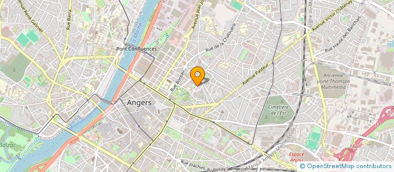 localisation de l'entreprise MONSIEUR ARTHUR THENOT à ANGERS