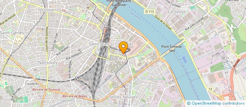 localisation de l'entreprise MONSIEUR ARTHUR THOMAS à BORDEAUX