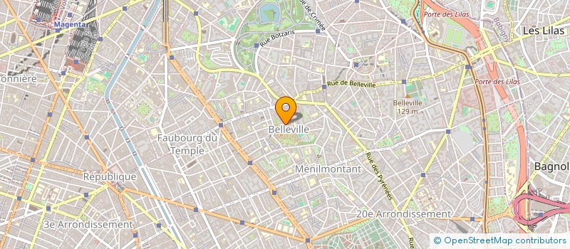 localisation de l'entreprise MONSIEUR ARTHUR TIENTCHEU  PARIS