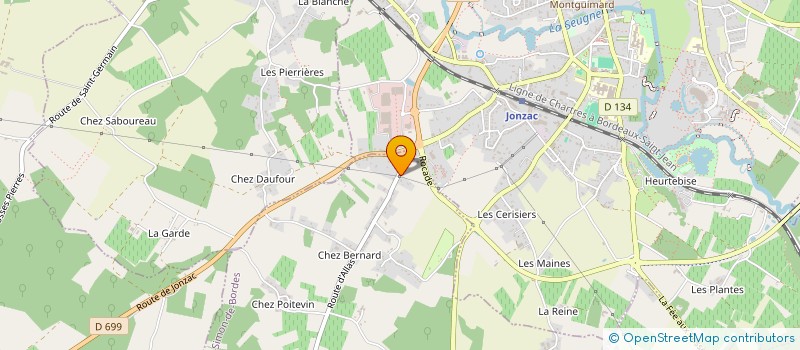localisation de l'entreprise MONSIEUR ARTHUR TRANCOU à SAINT-SIMON-DE-BORDES