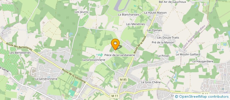 localisation de l'entreprise MONSIEUR ARTHUR TROUSSICOT  SAINT-AIGNAN-GRANDLIEU