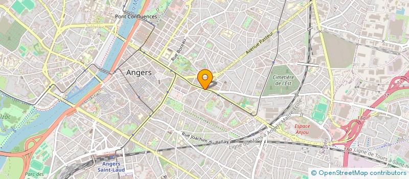 localisation de l'entreprise MONSIEUR ARTHUR TUSSEAU à ANGERS