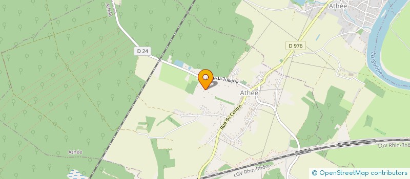 localisation de l'entreprise MONSIEUR ARTHUR VACHER  ATHEE