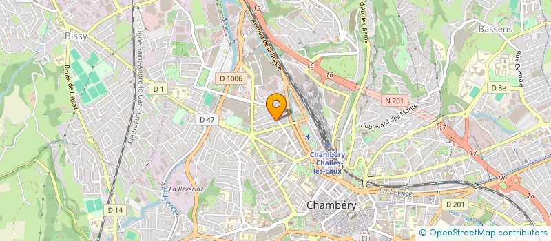 localisation de l'entreprise MONSIEUR ARTHUR VAILLANT  AIX-LES-BAINS