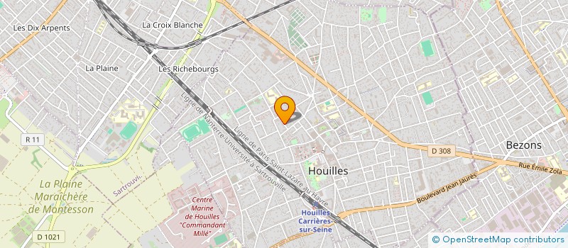 localisation de l'entreprise MONSIEUR ARTHUR VALENTIN  SAINT-OUEN-SUR-SEINE