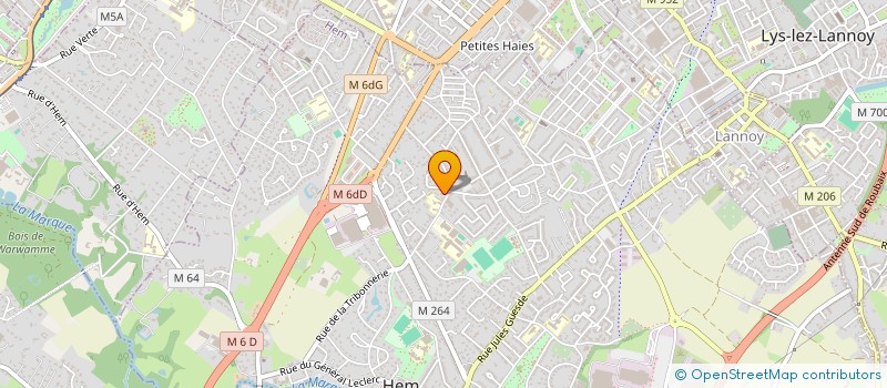 localisation de l'entreprise MONSIEUR ARTHUR VALTER à HEM