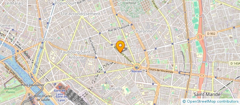 localisation de l'entreprise MONSIEUR ARTHUR VAN DER HECHT  PARIS