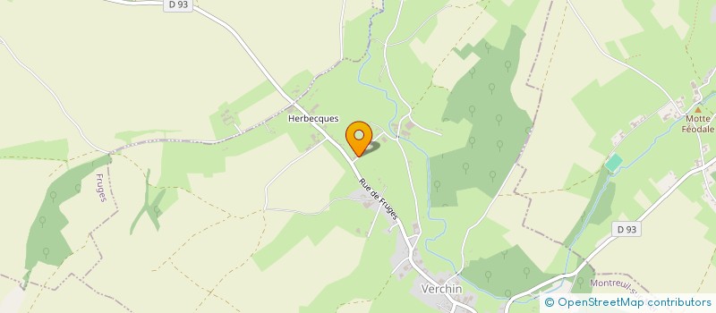 localisation de l'entreprise MONSIEUR ARTHUR VERDIN  VERCHIN