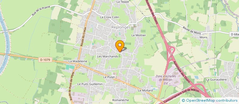 localisation de l'entreprise MONSIEUR ARTHUR VERNOUX à REPLONGES