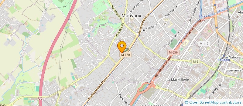 localisation de l'entreprise MONSIEUR ARTHUR VERVAEKE  MOUVAUX