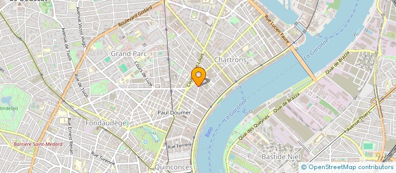 localisation de l'entreprise MONSIEUR ARTHUR VEYSSIERES  LE BOUSCAT