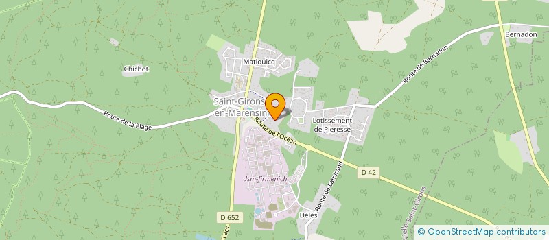 localisation de l'entreprise MONSIEUR ARTHUR VILLARET  VIELLE-SAINT-GIRONS