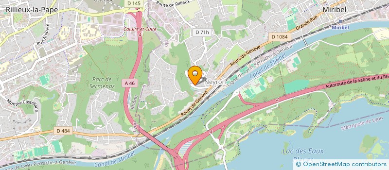 localisation de l'entreprise MONSIEUR ARTHUR VINCENT  NEYRON