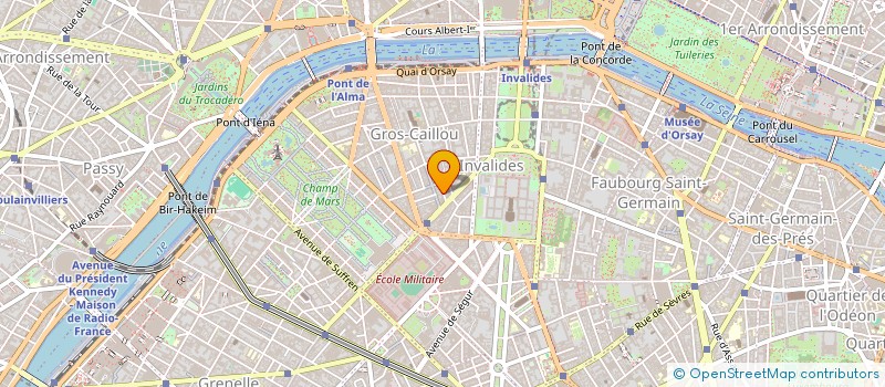 localisation de l'entreprise MONSIEUR ARTHUR VISSAC à PARIS