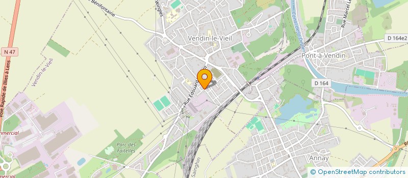 localisation de l'entreprise MONSIEUR ARTHUR VITEL  VENDIN-LE-VIEIL