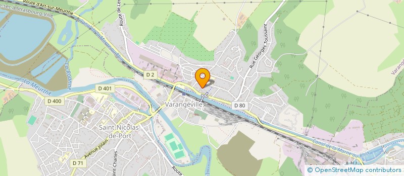 localisation de l'entreprise MONSIEUR ARTHUR VOGEL  VARANGEVILLE