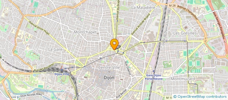 localisation de l'entreprise MONSIEUR ARTHUR WENGER  DIJON